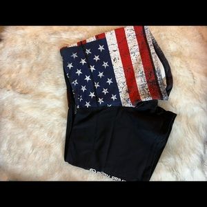 Born Primitive Patriotic Shorts